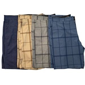 Ocean Pacific OP Flex 4-Way Stretch Men’s Shorts Plaid Size 44 Bundle of 4
